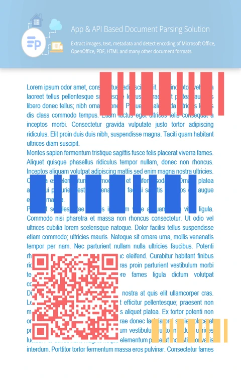 Barcode and data extraction features