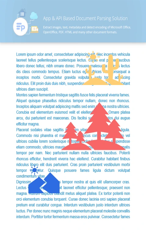 Extraer imágenes y contenido de documentos